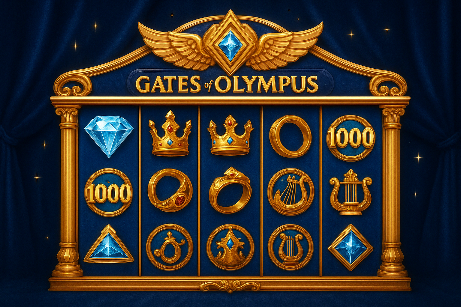 Gates of Olympus 1000 slot game